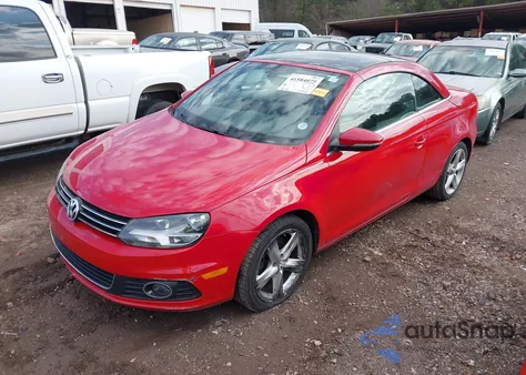 2012 Volkswagen Eos Lux from USA, damaged, VIN WVWFW7AH0CV002182